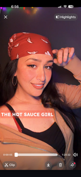 Red Chili Bandana – 100% Cotton | Homestead's Closet x The Hot Sauce Girl