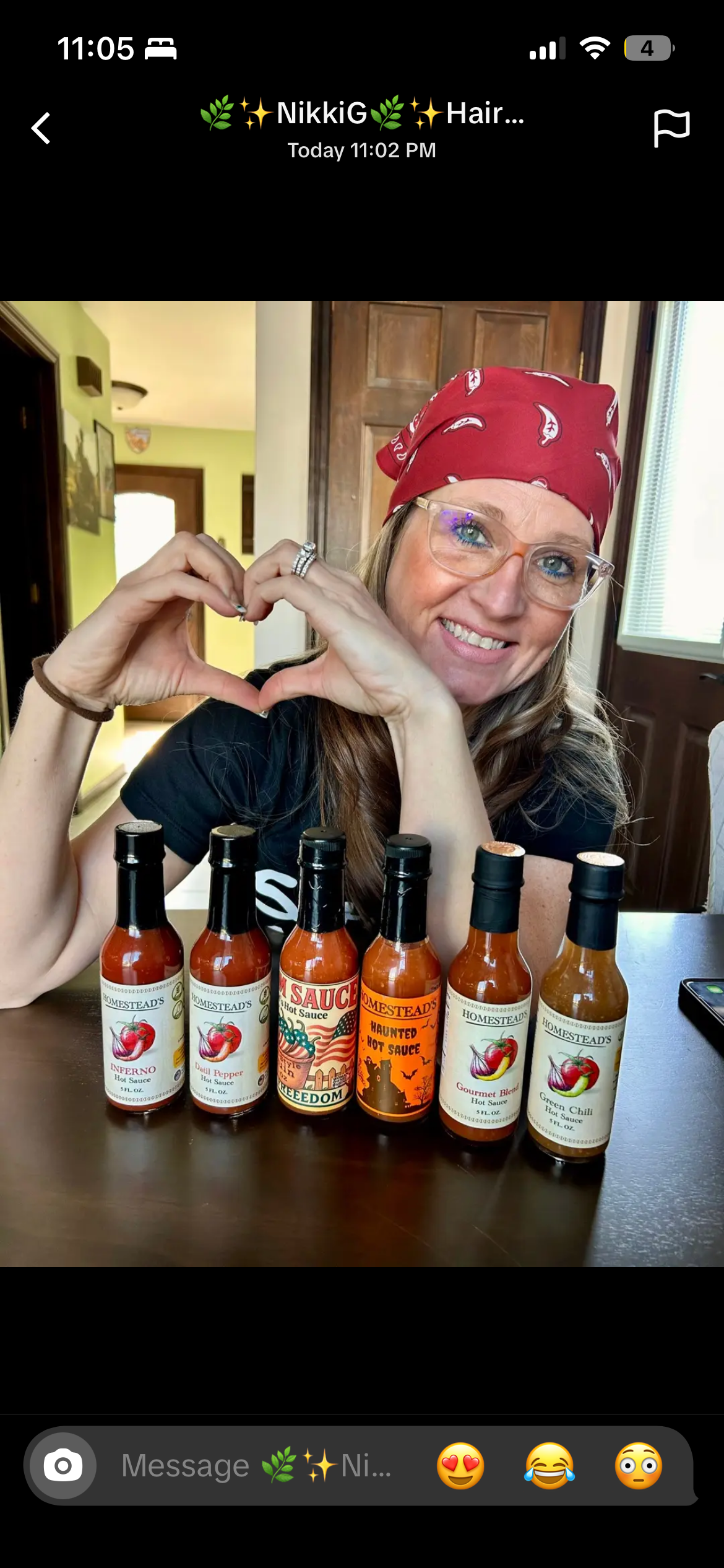 Red Chili Bandana – 100% Cotton | Homestead's Closet x The Hot Sauce Girl