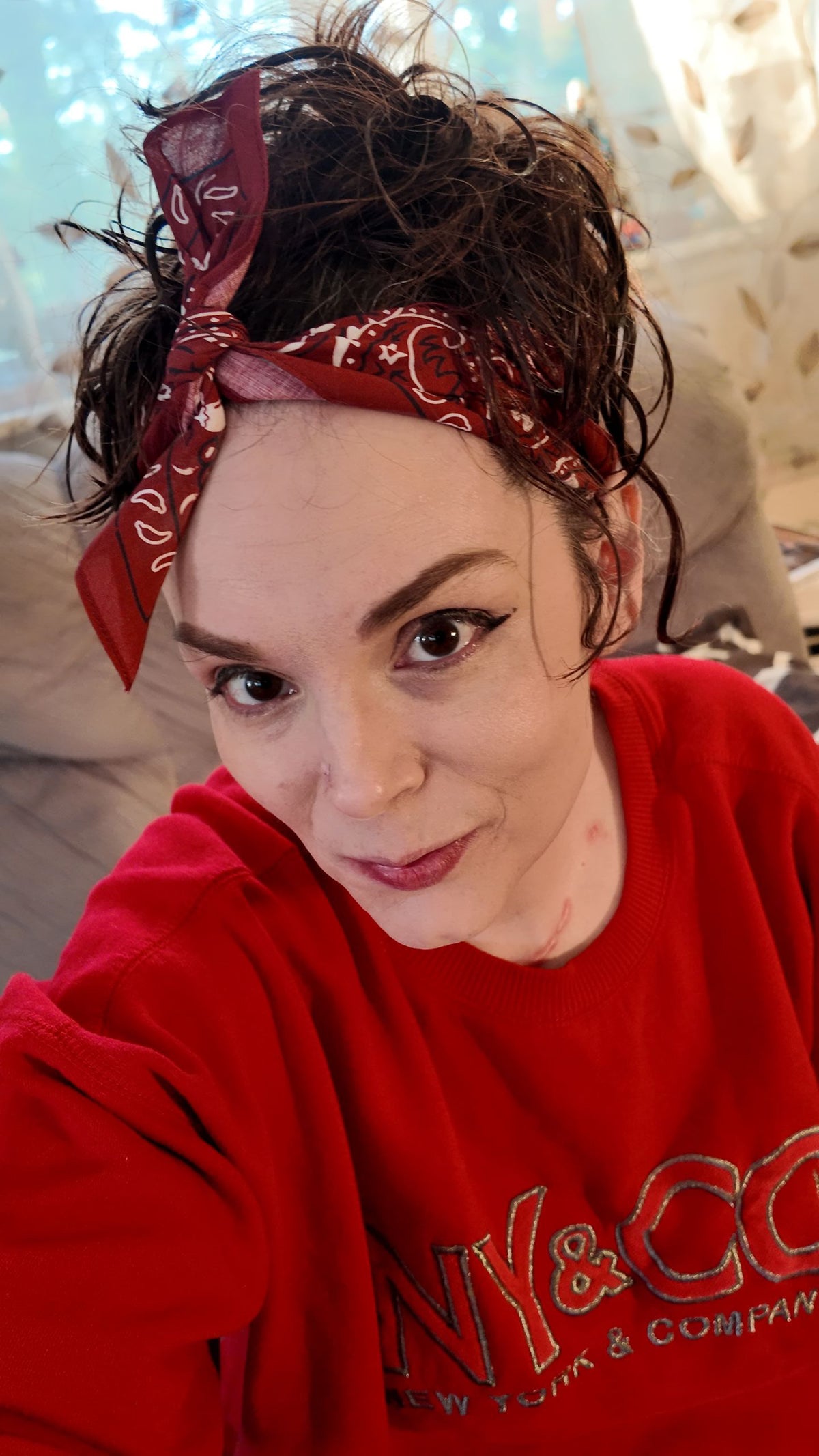 Red Chili Bandana – 100% Cotton | Homestead's Closet x The Hot Sauce Girl