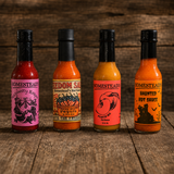 Homestead's Craft Flavor Gift Set – 4-Pack Handcrafted Hot Sauces