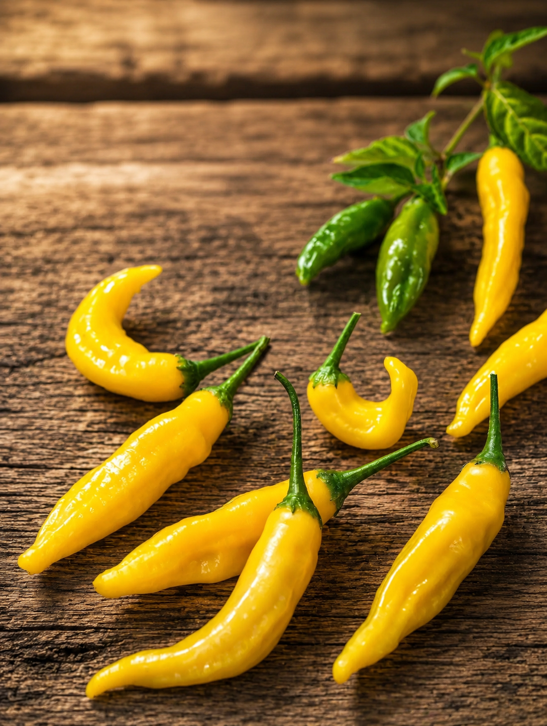 Aji Lemon Hot Pepper Garden Seeds