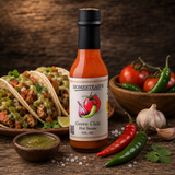 HOMESTEAD'S Hot Sauce 4-Pack, Inferno, Datil Pepper, Gourmet Blend & Green Chili, 5 oz Each, No Sugar Added, Vegan, Low Sodium