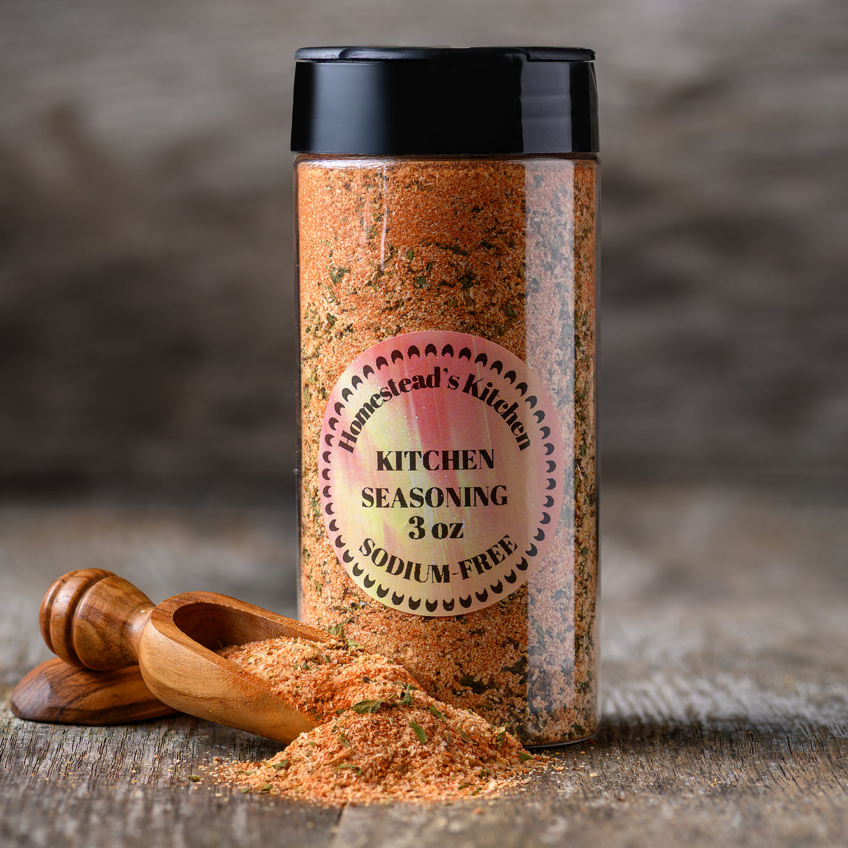 HOMESTEAD'S Salt-Free Seasoning Trio, 3 Flavors, Sodium-Free & No Salt Added, Vegan Spice Blend Gift Set, Garlic Onion Paprika Black Pepper Red Chili, for Burgers Steaks Chicken BBQ